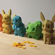 | Low-poly Pikachu - Piggy Bank