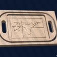 0-Texas-Longhorns-Flag-Tray-With-Handles-©.jpg Texas Longhorns Flag Trays Pack - CNC Files for Wood (svg, dxf, eps, ai, pdf)