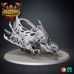 720X720-undead-wyvern-3-2.jpg 3D file Undead Wyvern with Ghoul Rider・3D printing idea to download