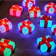 6b6728c3c81588ef7f8d119242a08b5c_preview_featured.JPG Free STL file Glowing Gift Box・3D print design to download