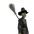 vid_00009.jpg DOWNLOAD HALLOWEEN WITCH 3D Model - Obj - FbX - 3d PRINTING - 3D PROJECT - GAME READY