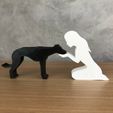 WhatsApp-Image-2023-01-16-at-17.33.35.jpeg Girl and her Galgo (straight hair) for 3D printer or laser cut