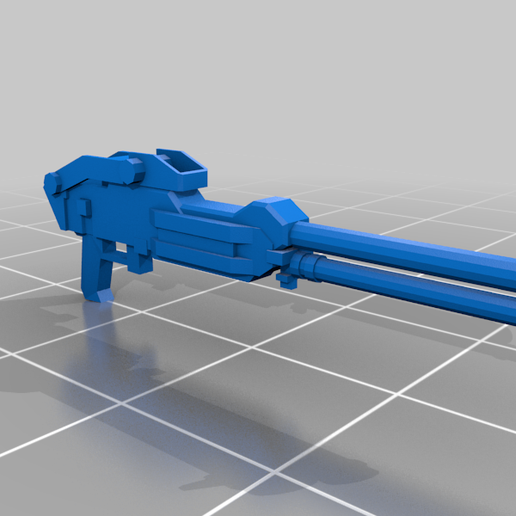 🤖 Mobile Suit Gundam RX-81AS G-Line Assault Armor Shotgun・Free STL File ...