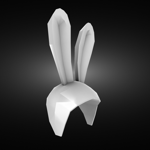 STL file bunny helmet・3D print object to download・Cults