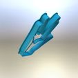 Vulkan Hand Render 2.JPG Easy Print: Vulcan Salute Cookie Cutter Star Trek