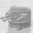 turret.png 1:64 turret for gaslands terrain or vehicle