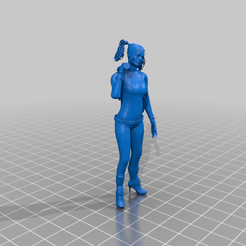 HarleyQueenSuicideSquad.png Free STL file Harley Quinn Suicide Squad from Injustice 2 Mobile・3D printer design to download