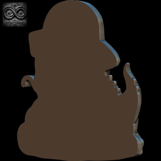 Funky-Lizard-Relief-5.jpg Funky Lizard Relief  STL File For 3D print model