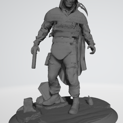 Ghost-Azrael.png STL file Ghost Azrael - MW・3D printing idea to download