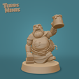 Dwarf_Front.png Bormund Battlebrew - Dwarf Cleric - Fantasy Miniature