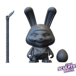 8b83103765bb3aef445299712da6102e_preview_featured.jpg Fichier STL gratuit teemo en queue de coton (style jouet urbain) de la ligue des légendes.・Design pour imprimante 3D à télécharger