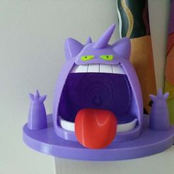 IMG_20200321_174220.jpg STL-Datei Gigantamax Gengar in a Swamp (Pokemon) キョダイマックス ゲンガー kostenlos・3D-Druckvorlage zum Herunterladen