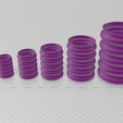 Capture.png Cylinder Wobble Vase STL File - Digital Download -5 Sizes- Homeware, Minimalist Modern Design