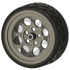 1.jpg STL file Cracker wheel mach 8・3D printing model to download