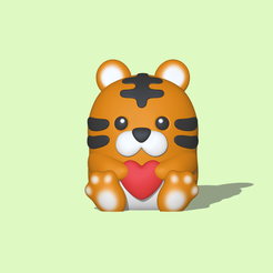 Tiger with Heart1.PNG Tiger with heart