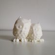 Cuddling Owls, Free-3D-Models