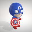 captain.PNG Captain America - LowpolyPOP Figurine Collection