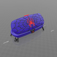 3.png Download free STL file "Spider-box"-Psl • 3D printable template, psl
