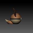 ZBrush-Document4.jpg Pokemon Eevee Pokeball