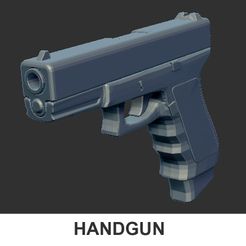 HANDGUN weapon gun HANDGUN