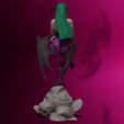 16.jpg Morrigan Aensland 3d print figure statue - darsktalkers MvC