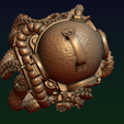36.png Diving helmet with octopus