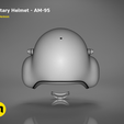 AM95-HELMET-WIREFRAME.2.png Military helmet AM-95 and SPH-4