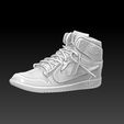 1.jpg STL file Off-White x Nike Air Jordan 1・3D printer model to download