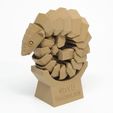 pagolin 3.jpg Free STL file Save pangolins・3D print design to download