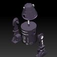 ScreenShot1238.jpg Star Wars .stl R4 droid .3D Kenner Style Action figure STL OBJ 3D