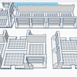 trenchmodelspreview.png Star Wars Legion Terrain - Modular Trench System