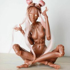 125347921_2781610585491504_7125416193389321761_n.jpg Alicia 3D model OOAK Doll Bjd Ball Jointed Doll by Juliya Nechaeva| art doll | collectible doll | gift | gift |