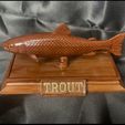 IMG_7491.jpg fish sculpture of a trout with storage space for 3d printing