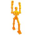 il_fullxfull.4723057613_24ad.jpg 3d Print STL File 3D Printable Fully Articulated Action Figure "Flexifriend" - Customizable & Open Source Toy for Creative Play