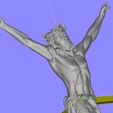 Screenshot_5.jpg Jesus pendant jewelry cross pray christian 3D print model