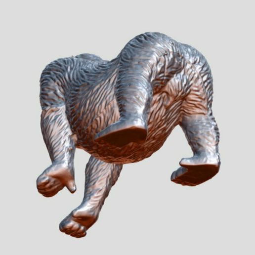 Gorilla_Rubber_002.jpg Gorila de goma - SCAN 3D