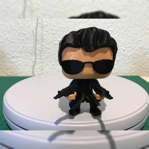 NEO FROM MATRIX FUNKO POP. MULTI COLOR PRINT WITH ONE EXTRUDER