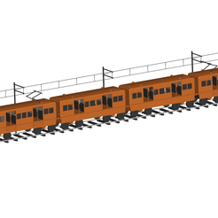 1.png Archivo 3D tren - locomotora - vagón - metro - monorraíl - Peoplemover・Modelo para descargar y imprimir en 3D