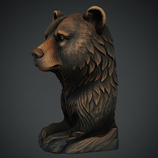 bear5.jpg BEAR BOOK HOLDER / DECOR / STATUE