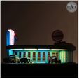 005.jpg 60's Drive-in diner diorama for Hot Wheels / diecasts 1:64