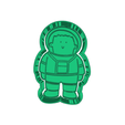 model.png Astronaut (2)  CUTTER AND STAMP, COOKIE CUTTER, FORM STAMP, COOKIE CUTTER, FORM