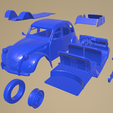 A005.png CITROEN 2CV 1970 PRINTABLE CAR IN SEPARATE PARTS