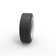 3.jpg Fichier 3D Pneu arrière à flancs blancs pour dragster vintage Version 9 Échelle 1:25・Modèle à imprimer en 3D à télécharger
