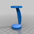 flying_disc_riser.png stackable flying riser base for ttrpg miniatures (1" base)