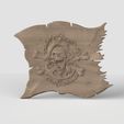 pirateflag63.jpg 3Dmodel STL Pirate Flag