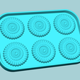 12-i.png Cookie Mould 12 - Biscuit Silicon Molding