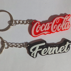 Captura-de-pantalla-2022-02-26-143740.png STL-Datei coca cola und fernet schlüsselanhänger kostenlos・3D-druckbare Vorlage zum herunterladen