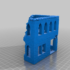 27cb075590907b502020161435e6ac47.png Free STL file Damaged Building・Design to download and 3D print