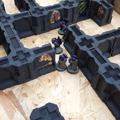 Zone Mortalis Geländestücke (28mm Maßstab)