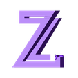 Z.stl Download free STL file Alphabet "36 Days of Type" • 3D printable model, dukedoks